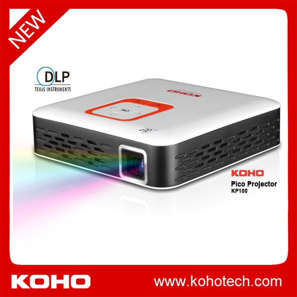 Pocket Projector/Portable Projector/Pico projector/Mini Projector/Android Projector of 100 Lumens with WIFI (KP100)