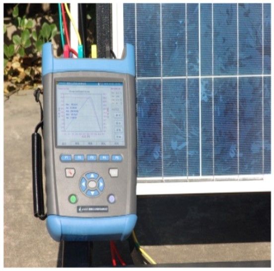 Outdoor Portable PV Solar Cell Module IV Tester