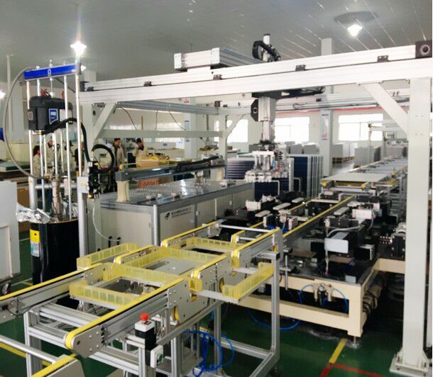 Automatic Solar Module Gluing and Framing Machine