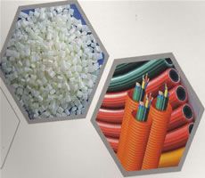 Chlorosulfonated polyethylene cable home liu particles: