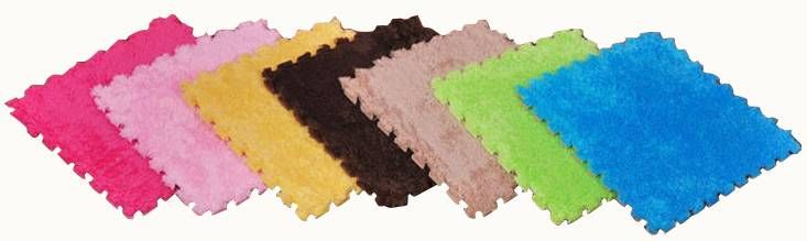 ecofriendly non-toxic and odorless foam hairy mats