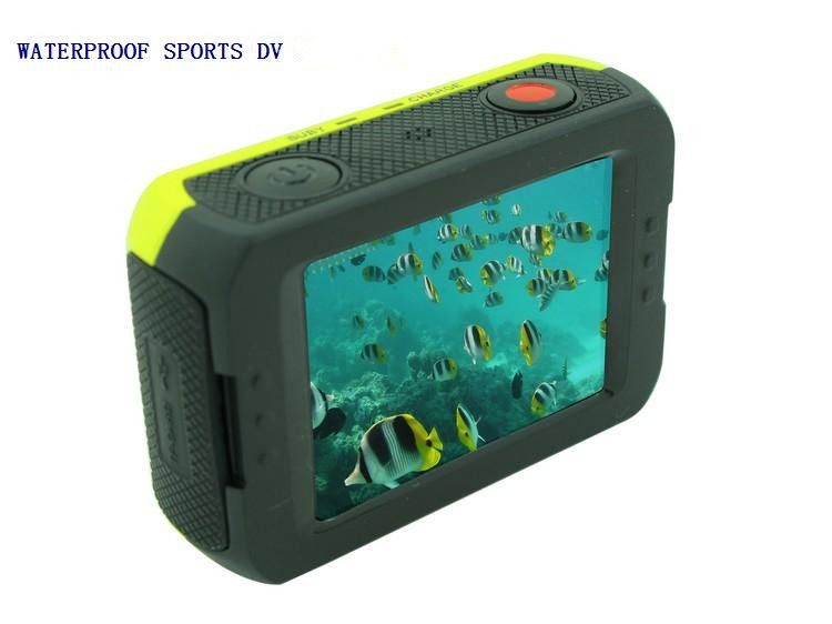 Touch Screen Sports DV (Water Proof MINI CASE)