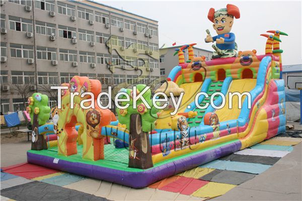 new design commercial wholesale Inflatable Slide Combo