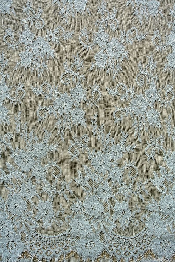 Wedding dress french lace fabric