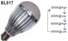 15W LED Bulb With Color Temperature Adjustable