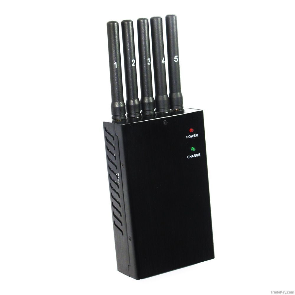 portable mobile phone/GPS signal jammer