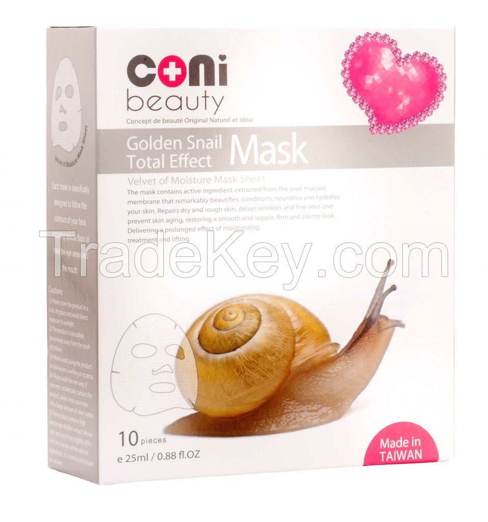 Golden Snail Total Effect Mask