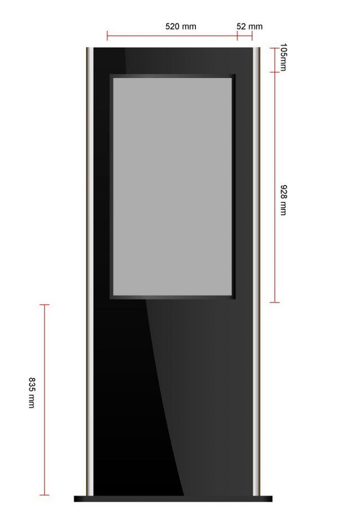 WS101 All-in-one Led Computer in console mode