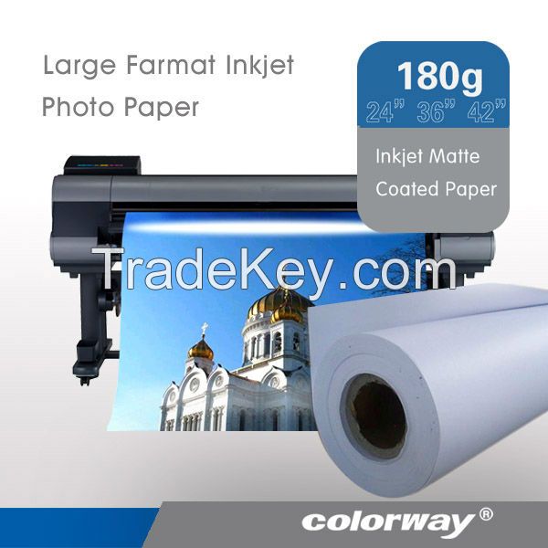 Matte Coated roll Inkjet Paper