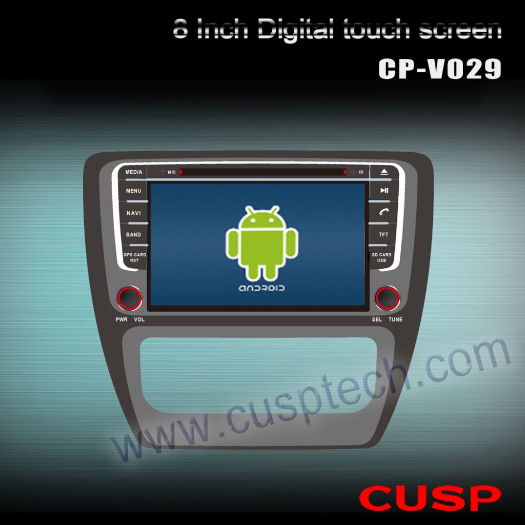 Android car DVD player with GPS navigation for VW SAGITAR 2013-