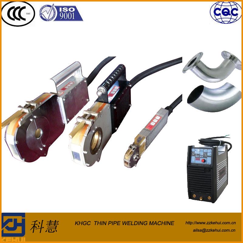 Automtaic closed chamber tube orbital welding machine