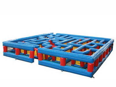 inflatable maze game