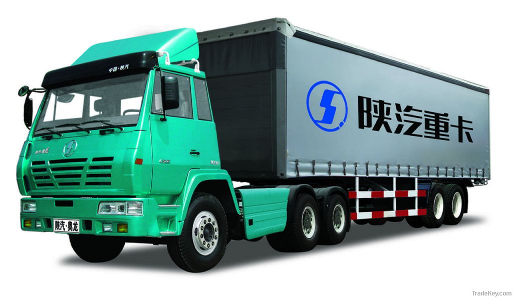 China shacman 6x4 tractor truck