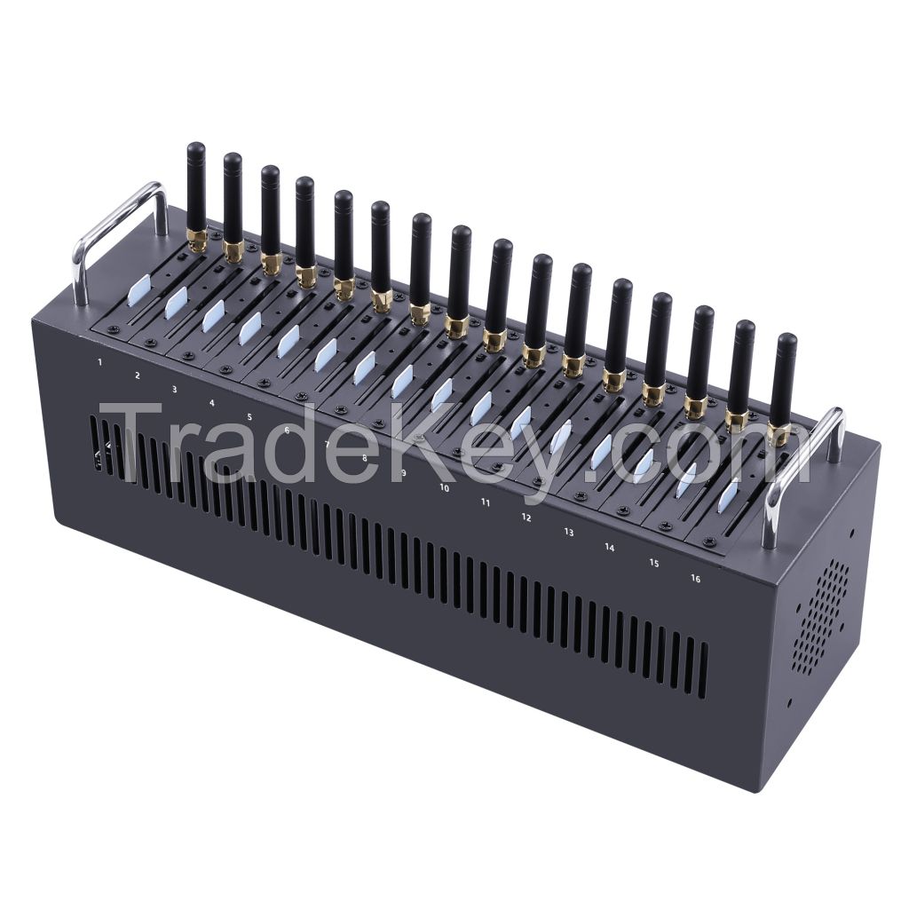 16 port gsm modem for bulk SMS