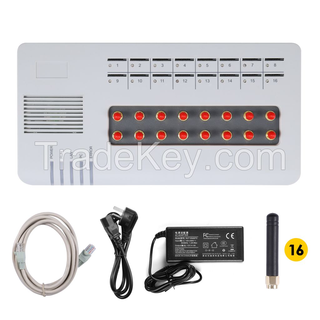 16 Port Gsm Voip Gateway Voip Gsm Gateway