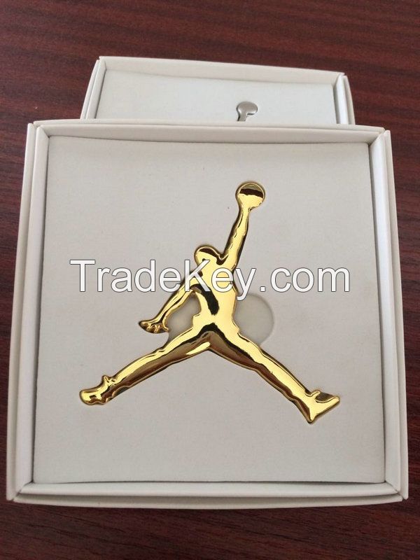 Metal 3D Jumpman Car Sticker Decor