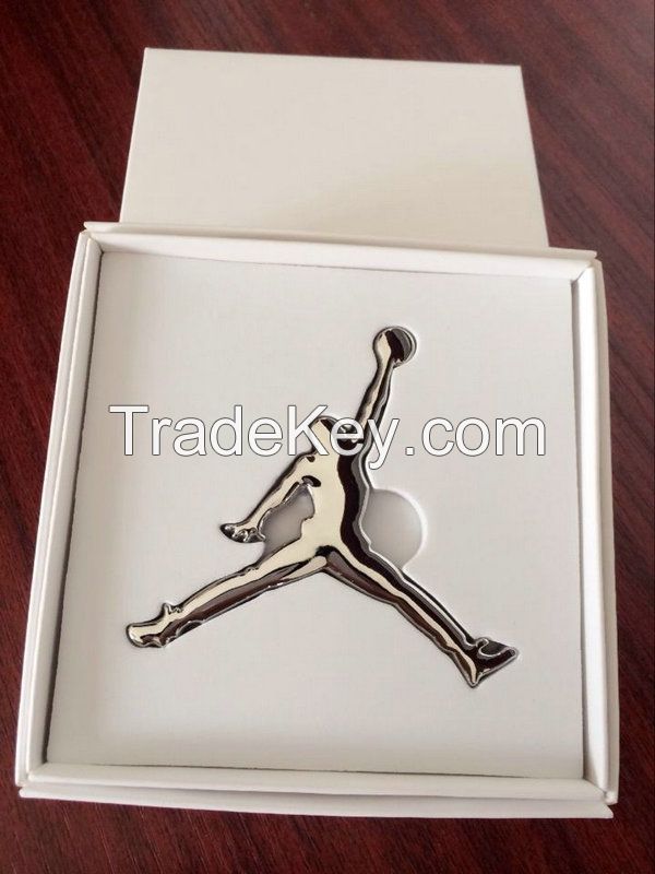 Metal 3D Jumpman Car Sticker Decor