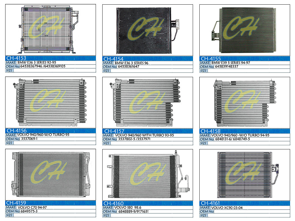 condenser catalogue