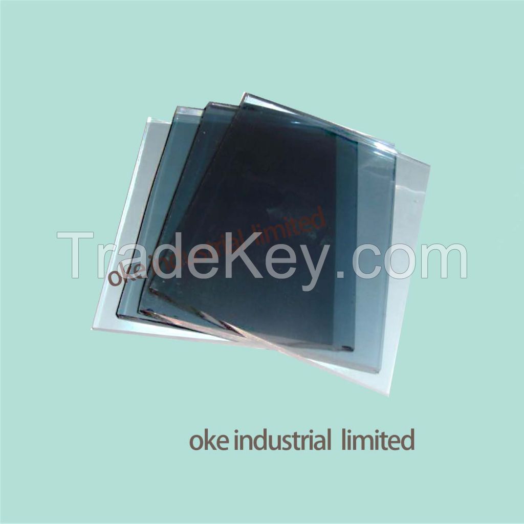 3.2mm-12mm grey  float/reflective glass