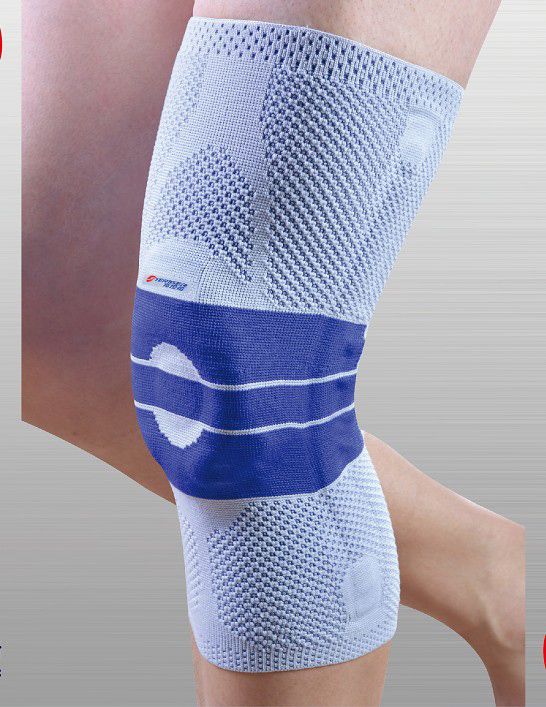spandex silicone basketball knee brace support