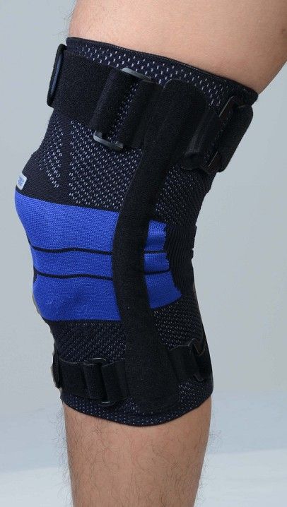 professional adjustable basketball protective knee pad protector brace