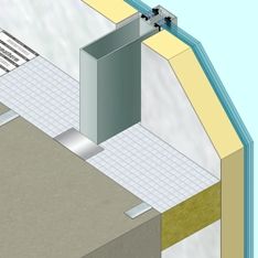 Lamatherm Curtain Wall Fire Barrier By Siderise Group, UK