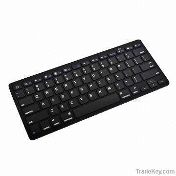 Black ABS Keyboard by CNC machine