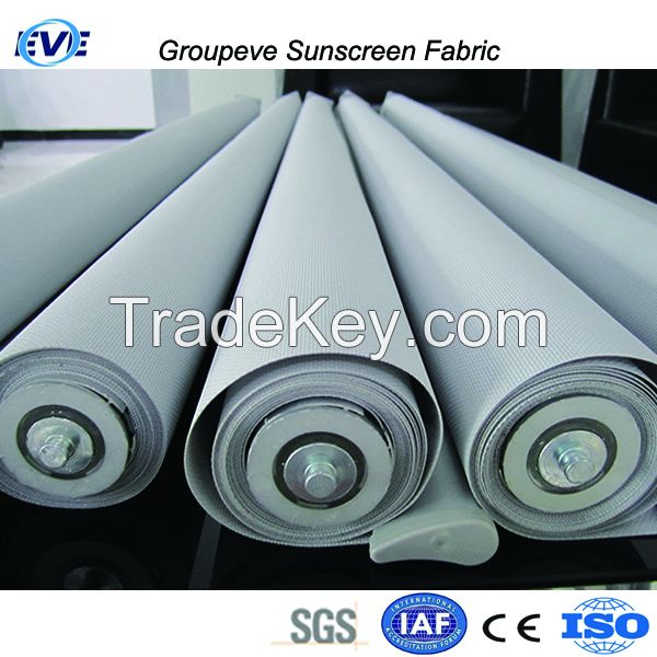 Sunscreen Fabric Roll-Up Fabric Roller Shade Fabric China