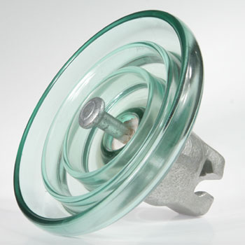 Fog type glass insulator(LXP-210)