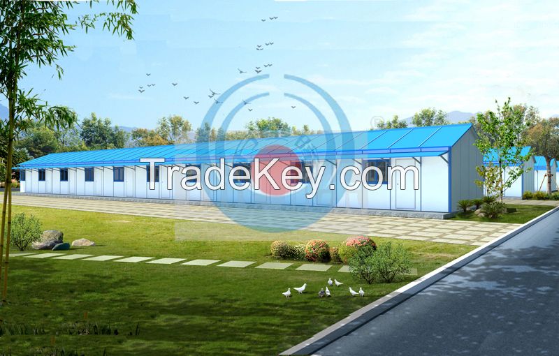 prefab house/home / modular house/ camping house, prefabricated house for living/office/warehouse 