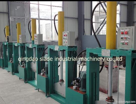 hydraulic vertical rubber cutter/Bale cutter/rubber cutting machine/si