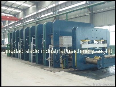 rubber hydraulic vulcanizing machinery/rubber machine in rubber proces