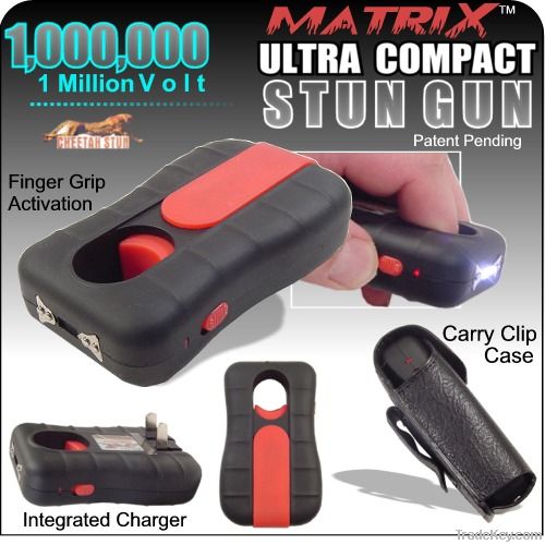 stun gun finger grip activation 100000volts