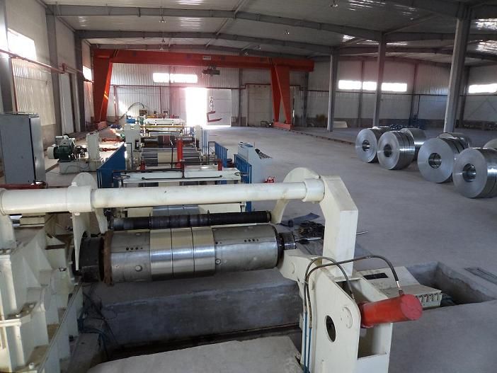 3x1600 automatic high speed coil slitting line/slitting machine for steel plate