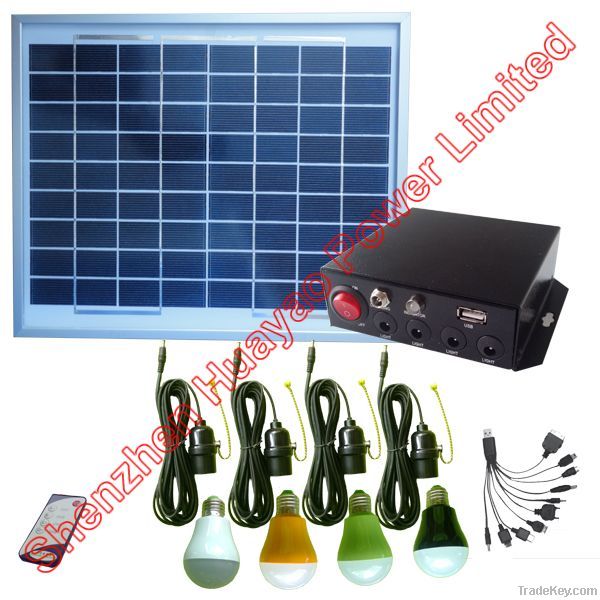 10W Solar LED Light - li-ion battery included