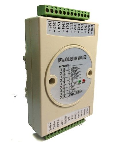 8-ch Isolated Analog Input Module with Modbus