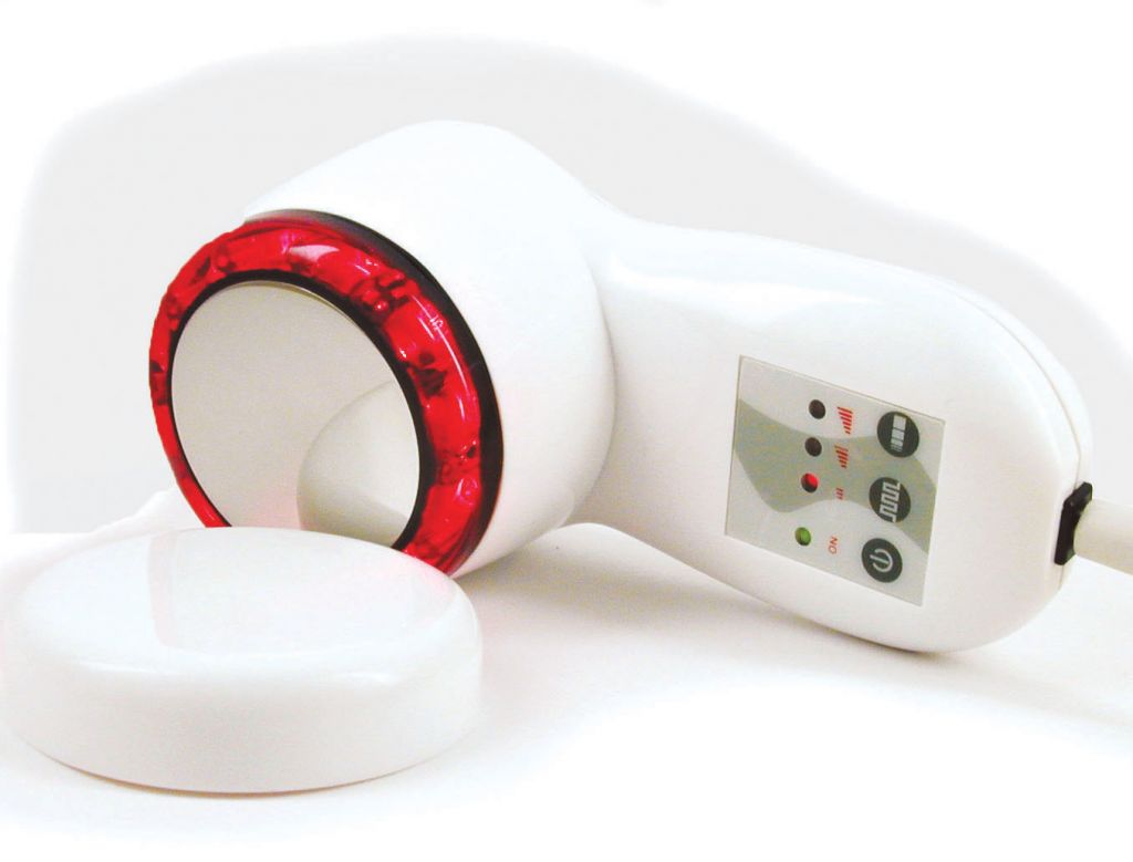 MuscleMate - 12 Red Bio Light Ultrasonic Body Massager