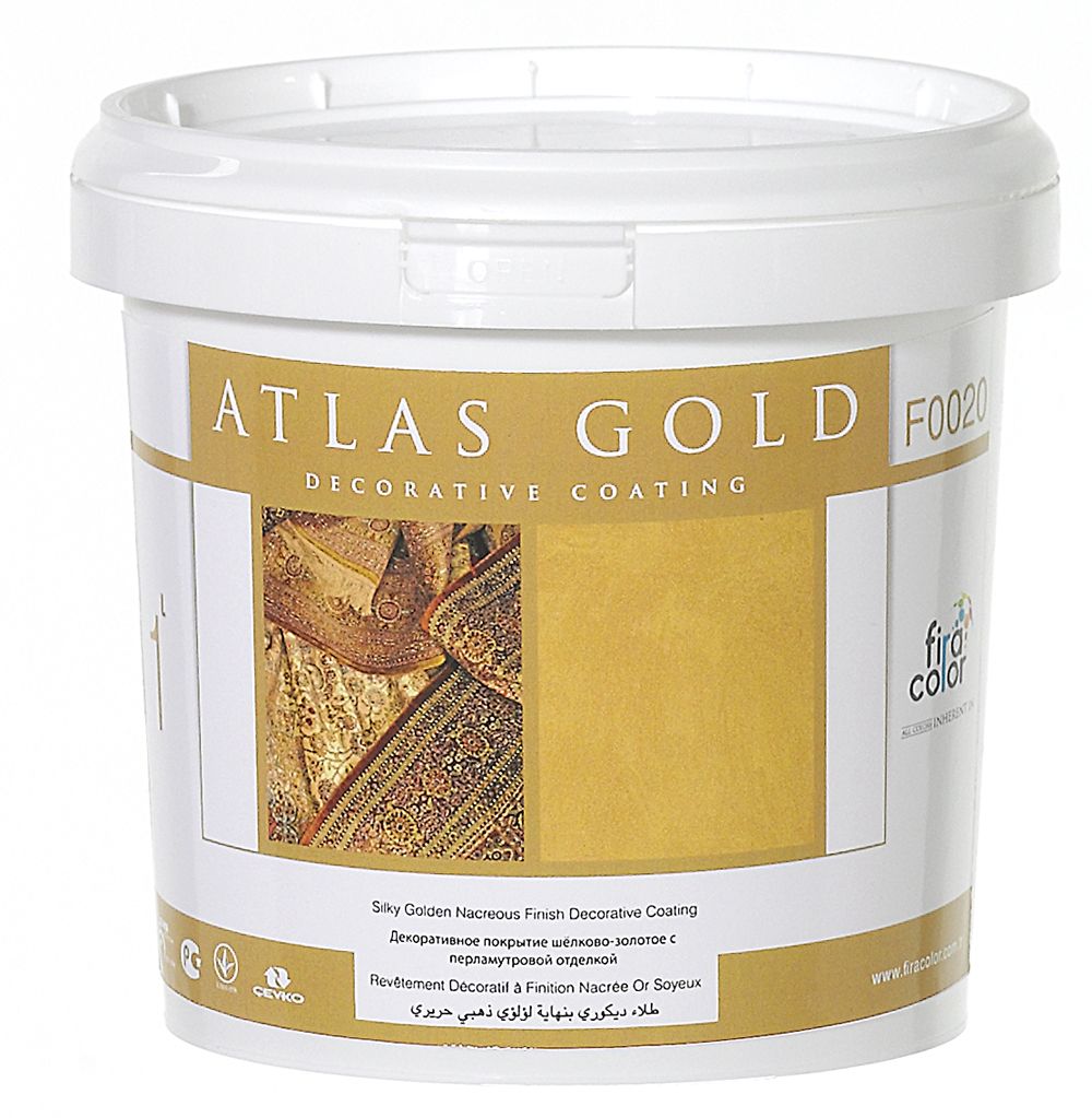 Atlas Gold Decorative Interior Wall Coating/Paint