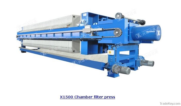 Chamber filter press