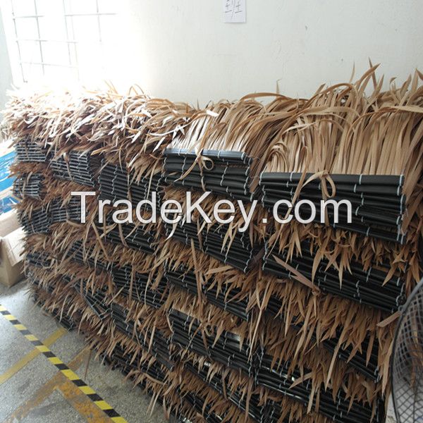 recycled artificial plastic synthetic thatch roof tile