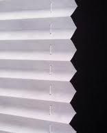 Built-in Pleated Shades