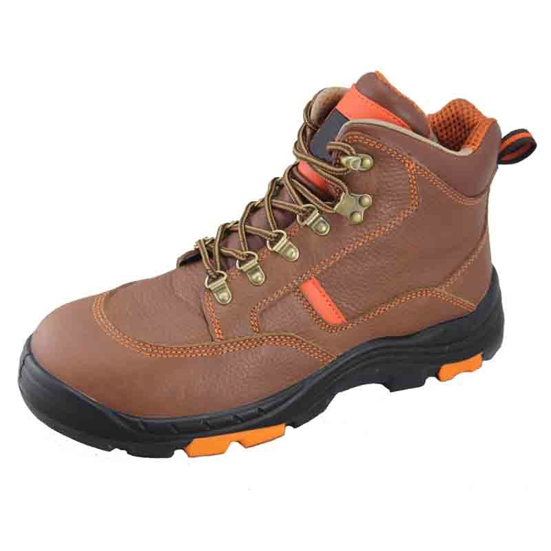 CE EN20345 full grain safety shoes for instruction