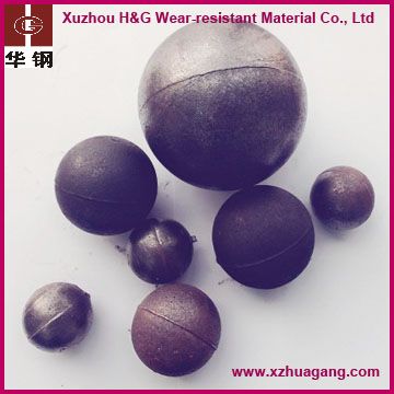 Consistent hardness casting grinding steel ball for metal mine
