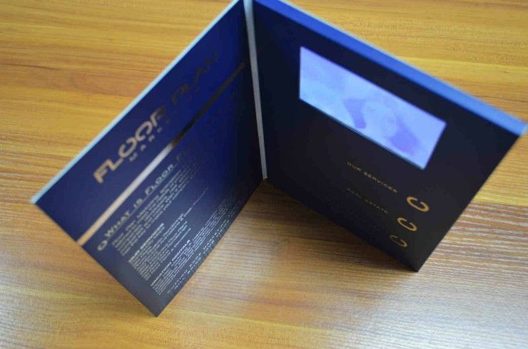 7 Inch TFT LCD Video Greeting Cards   