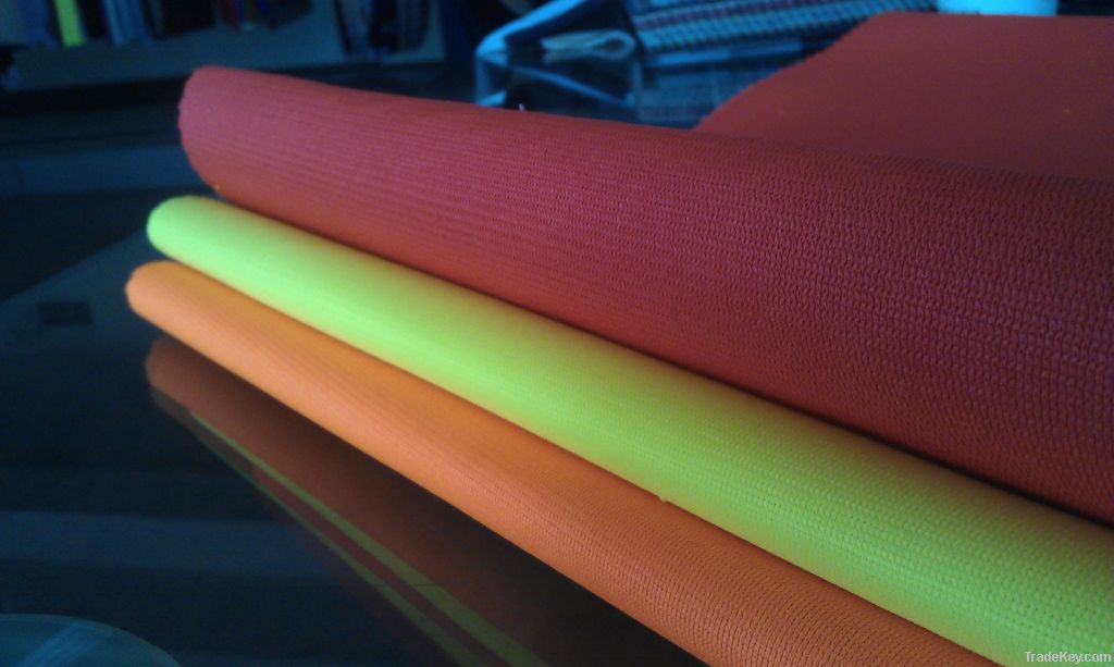 100% polyester FDY fluorescent fabric for softy workwear