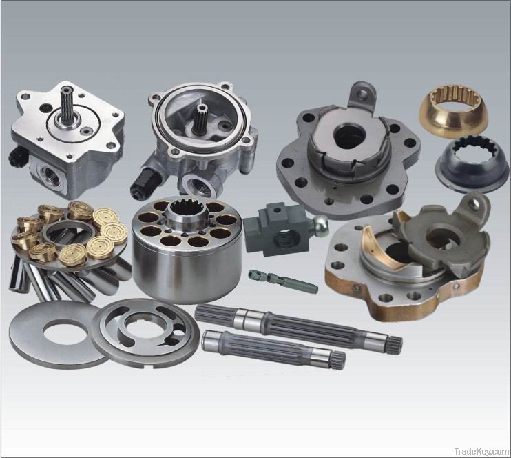 pump parts, cylinder block, valve plate, retainer plate, piston shoe