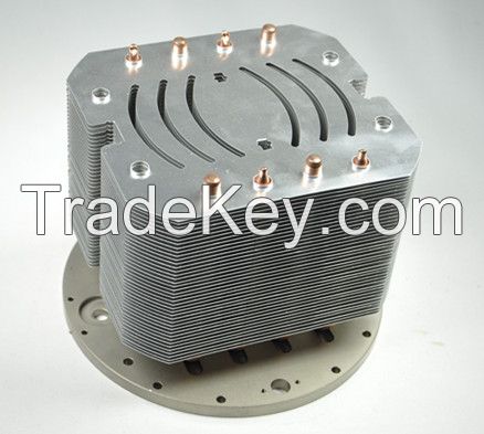 200W Copper Pipe Heat Sink for LED Stage Light