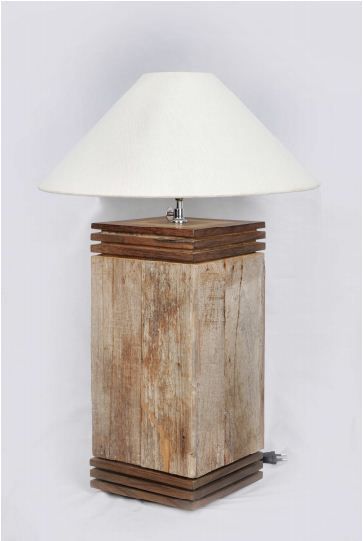 Rosewood Rotten Teak Desk/Table Lamp