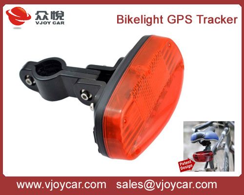 New bike light GPS Tracker Device-Spy GPS Tracker build in the bicycle tail lamp