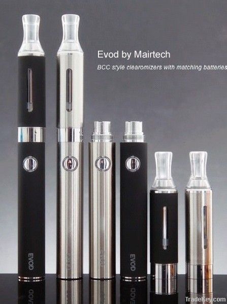 Hotest Bcc EVOD E Cigarette Starter Kit with MT3 Atomizer Mairtech EVOD Double Kit MT3 Clearomizer EVOD E-cigarette